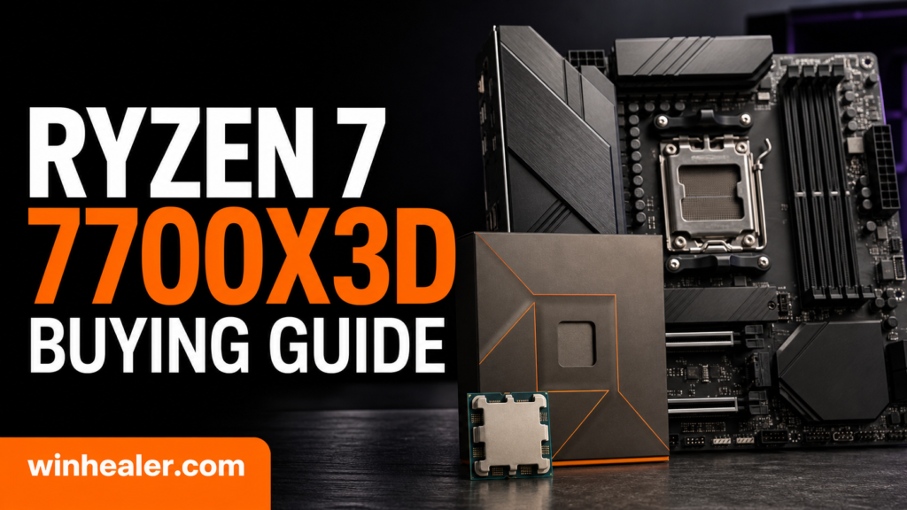 Ryzen 7 7700X and Ryzen 7 7800X3D gaming processor comparison