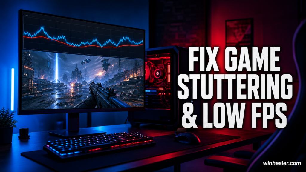 Fix game stuttering and improve low FPS on a gaming PC