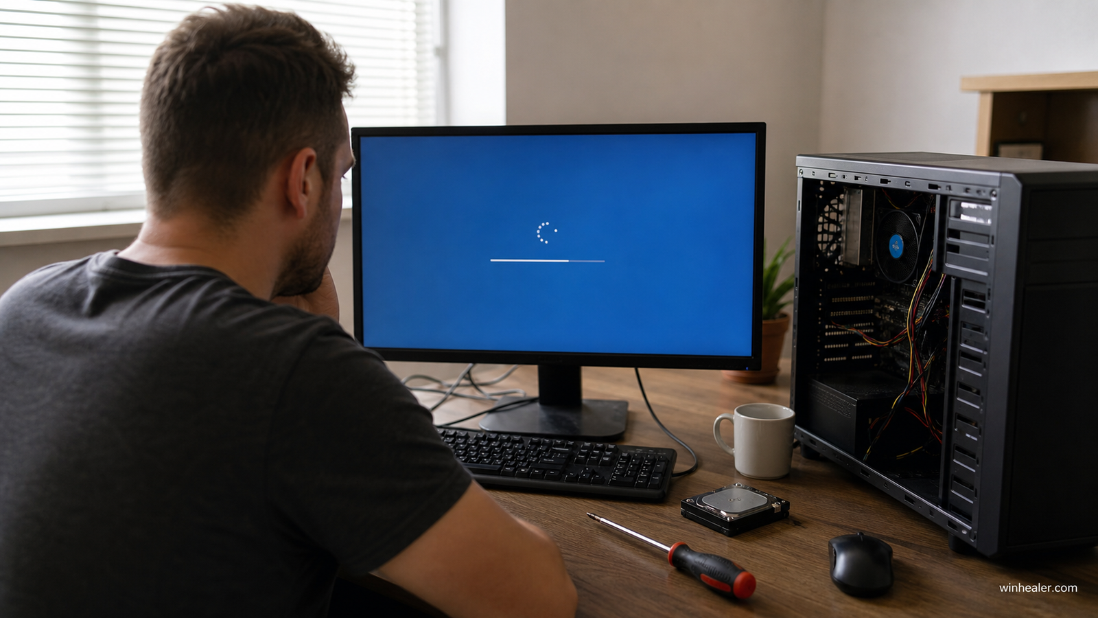 Repairing a failed Windows system update
