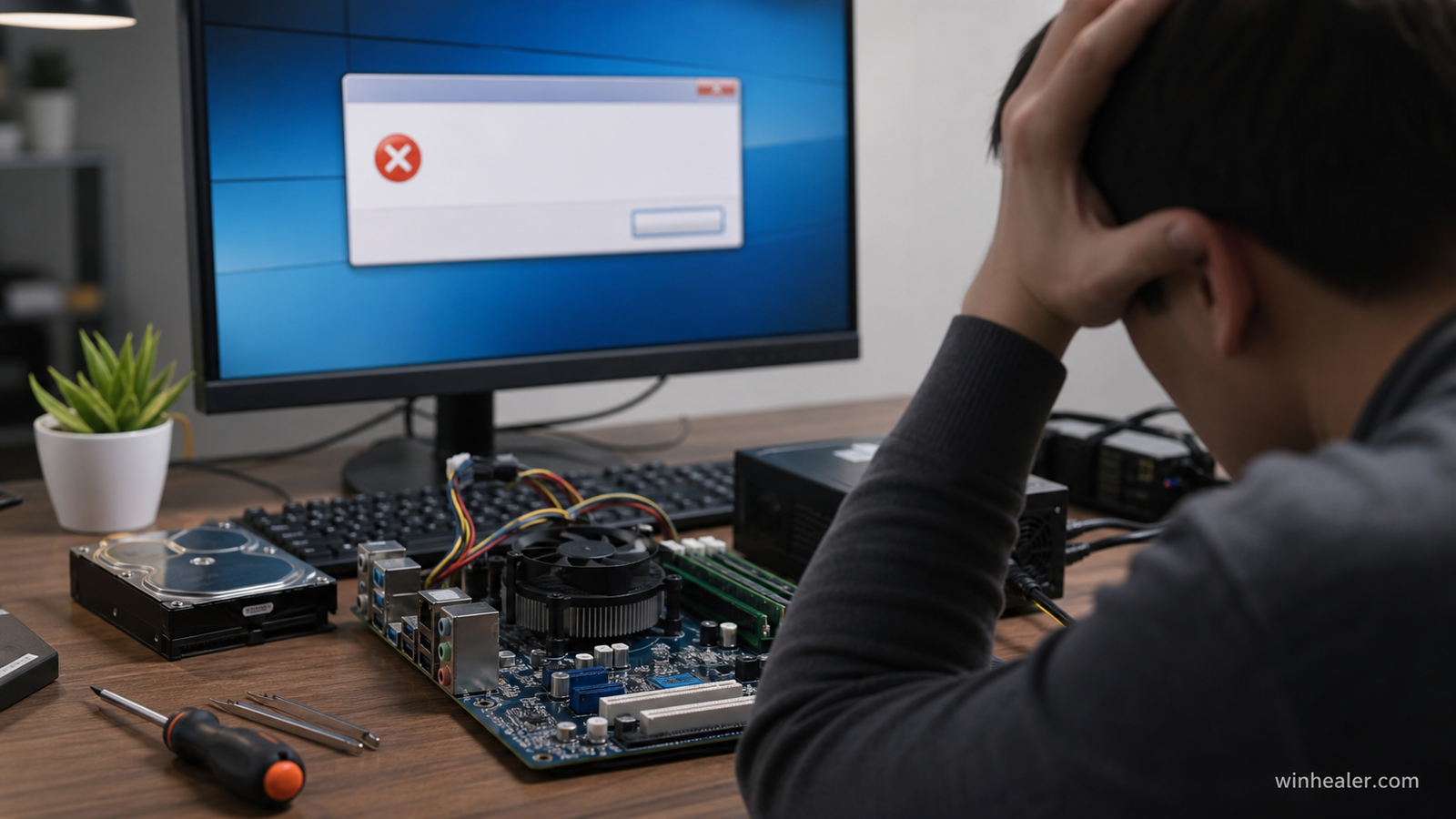 Troubleshooting a kernel32.dll error on Windows hardware