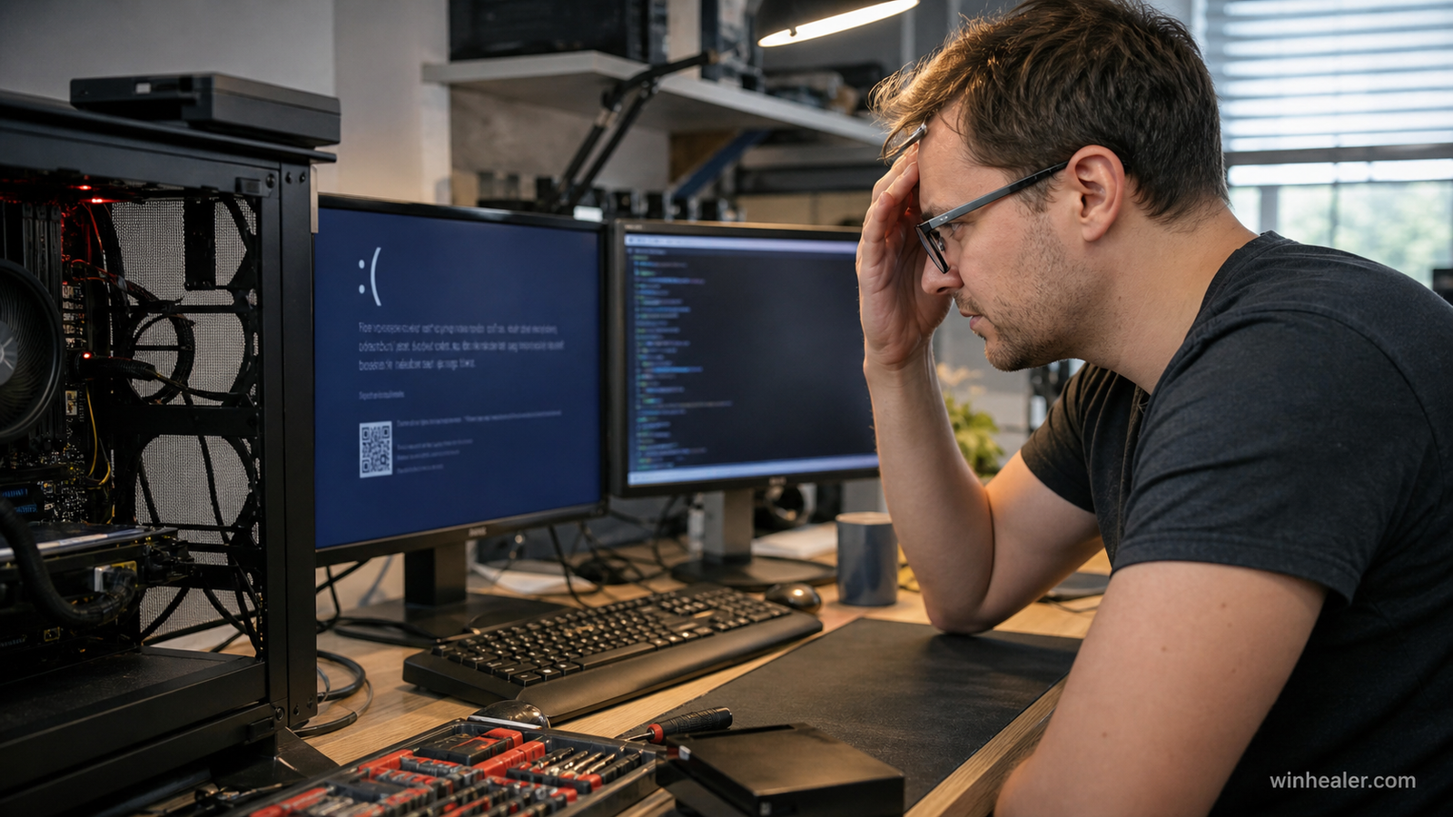 Troubleshooting an ntdll.dll error on a desktop PC