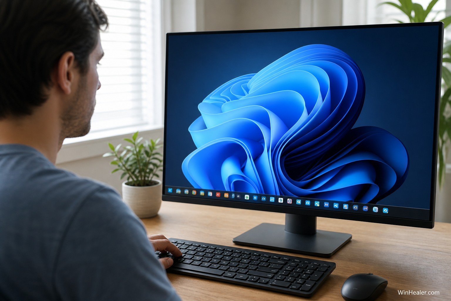 Desktop user evaluating many applications on a compact Windows taskbar