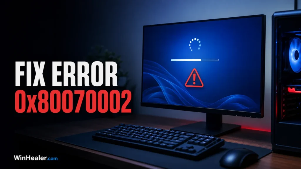 How to fix Windows Update error 0x80070002 on Windows 11