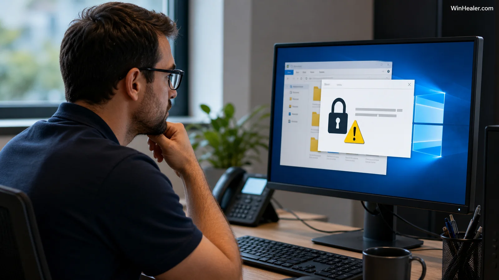 Windows 11 security and permissions troubleshooting