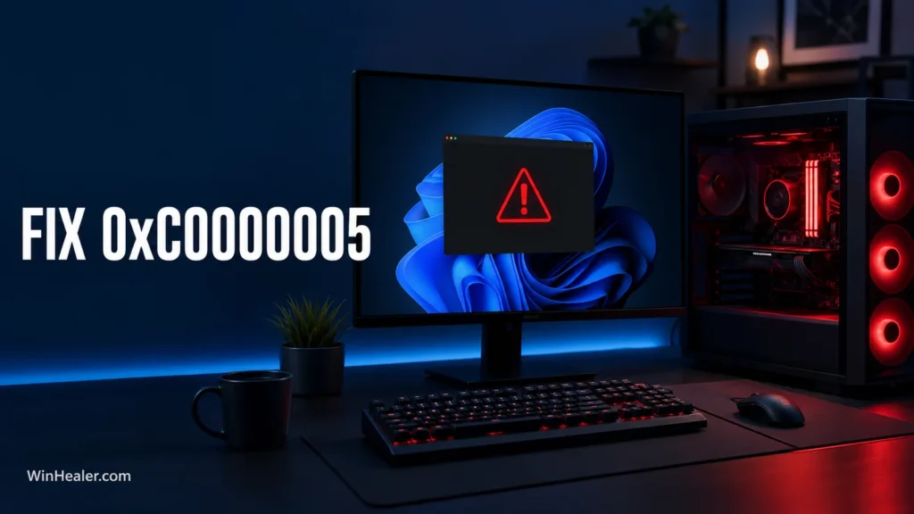 How to fix 0xc0000005 application error on Windows 11