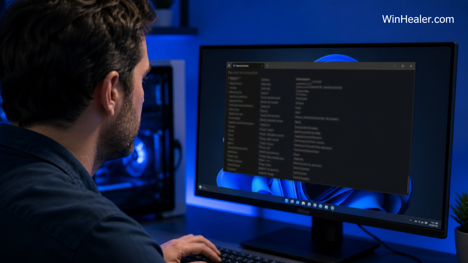 Windows desktop displaying hardware information