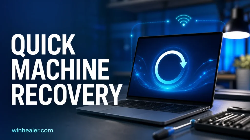 Windows 11 Quick Machine Recovery repairing a PC stuck in a boot loop