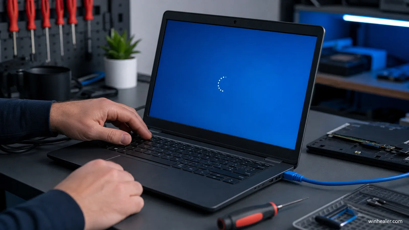 Windows 11 PC entering Quick Machine Recovery after repeated startup failures