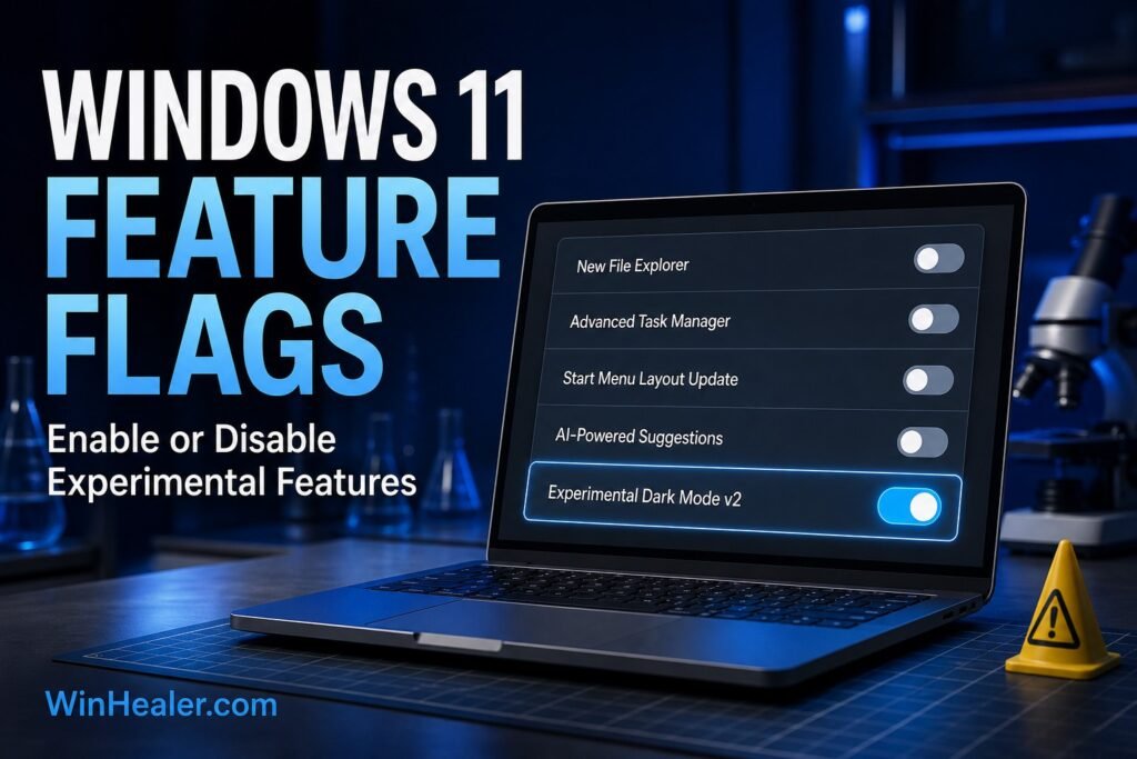 Windows 11 Feature Flags for enabling or disabling experimental features