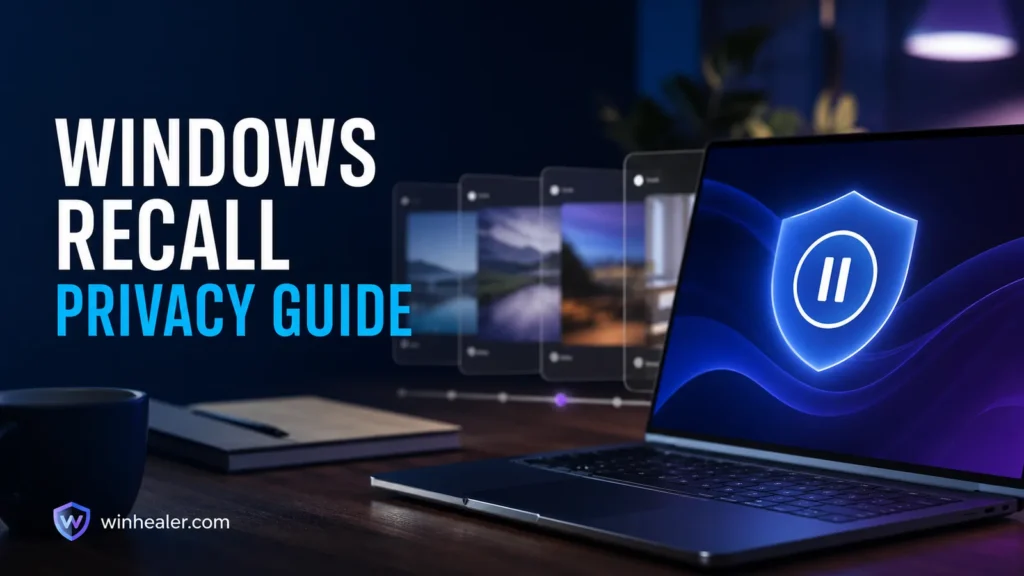 Windows Recall privacy controls on a Copilot Plus PC